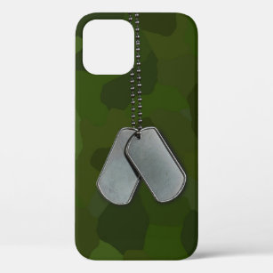 Freedom  Dog Tags  iPhone 12 Case