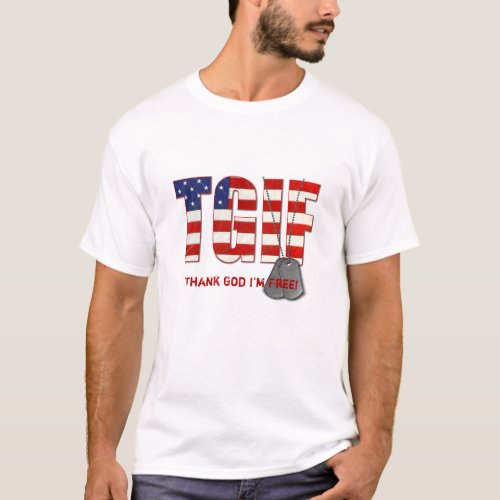 Freedom Dog Tags T_Shirt