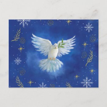 Freedom Dove  Peace On Earth Postcard by patrickhoenderkamp at Zazzle