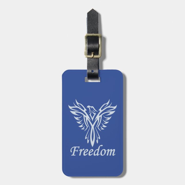 FREEDOM EAGLE custom luggage tag (Front Vertical)