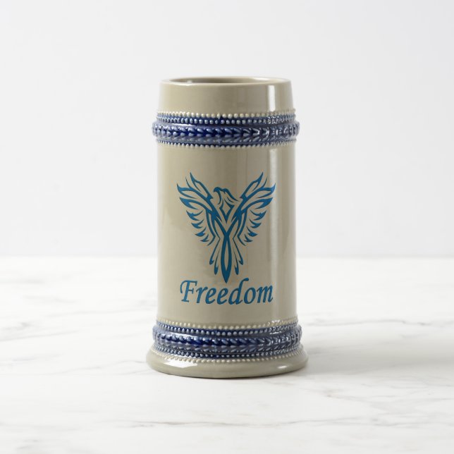Freedom Eagle mug - choose style & color (Center)
