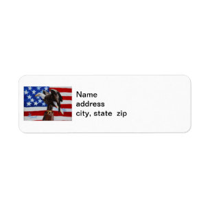 Freedom Eagle Return Address Labels