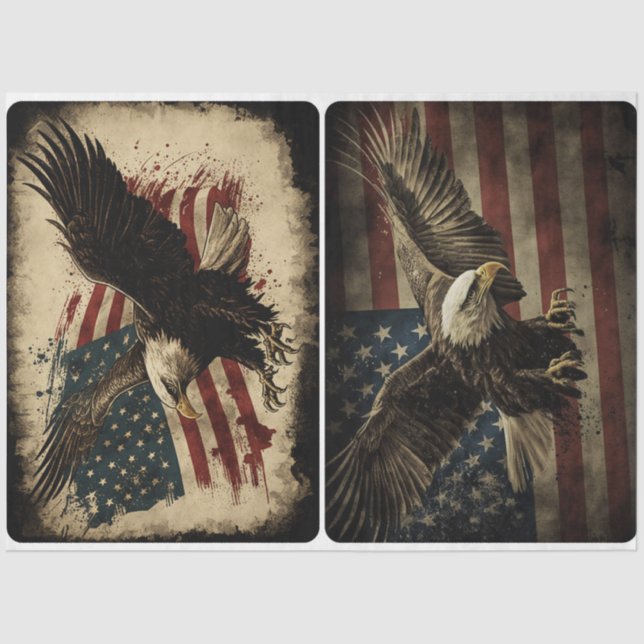 Freedom Eagle Tissue Paper (Front)