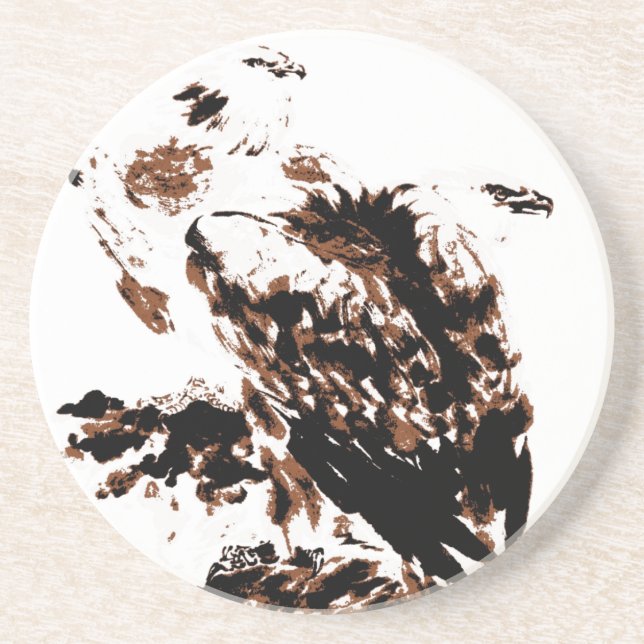 Freedom Eagles Coaster (Front)
