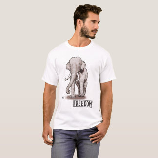 "Freedom" Elephant Men's T-shirt