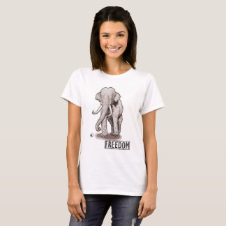 "Freedom" Elephant Women's T-shirt