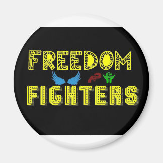 freedom fighters new logo magnet