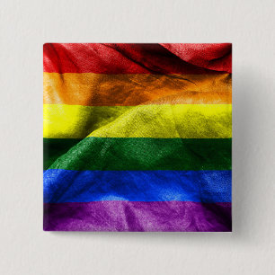 Freedom Flag Pinback Button