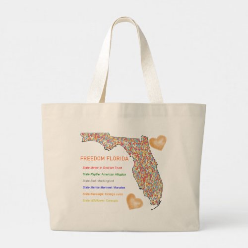 Freedom Florida Tote Bag