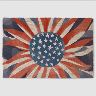 Freedom Flower Coir Doormat – Welcome with a Bang! Fiber Doormat