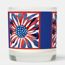 Freedom Flower Scented Jar Candle