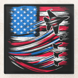 Freedom Flyers Glass Coaster