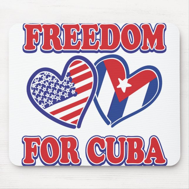 Freedom-For-CUBA Mouse Pad (Front)