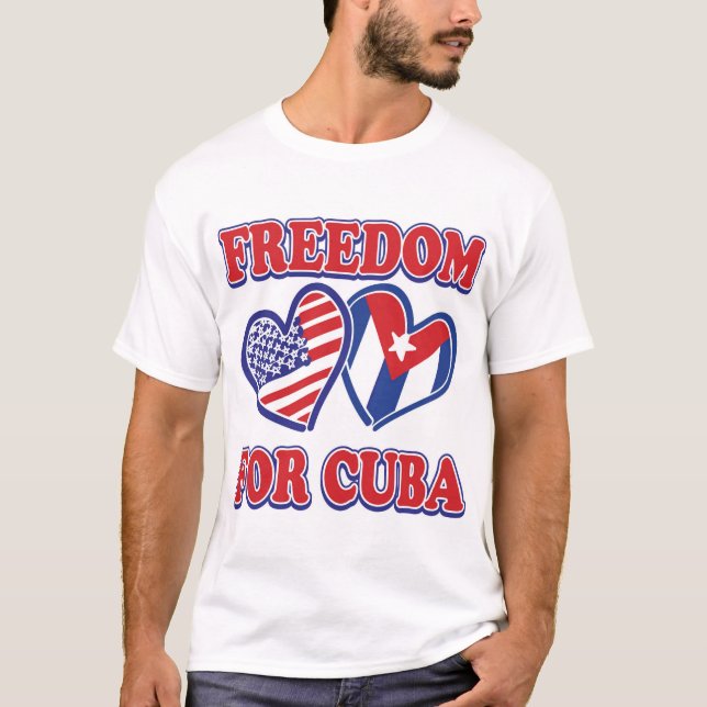 Freedom-For-CUBA T-Shirt (Front)