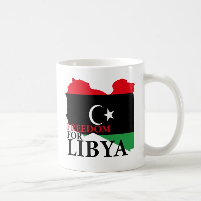 Freedom for Libya Coffee Mug (Right)