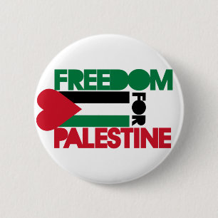 Freedom for Palestine Button