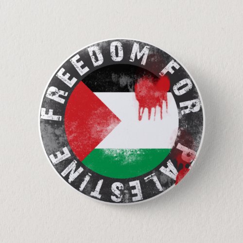 Freedom for Palestine Button