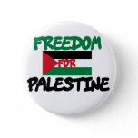 Freedom for Palestine Pinback Button