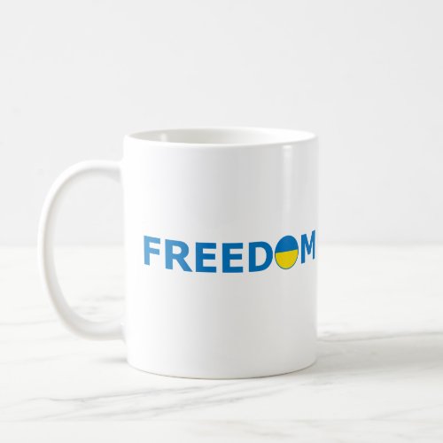 Freedom for Ukraine T_Shirt Coffee Mug