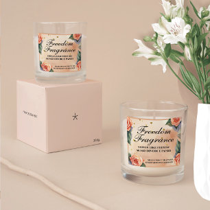 "Freedom Fragrance" Floral Candle