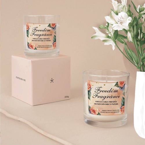 Freedom Fragrance Floral Candle