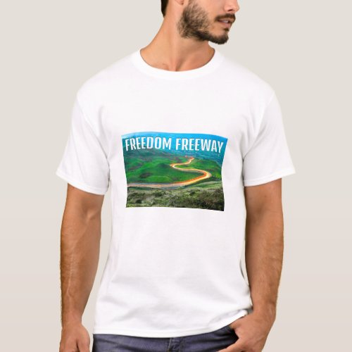 Freedom Freeway light T_Shirt