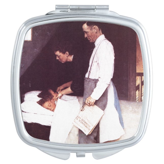 Freedom From Fear Mirror For Makeup (Front)