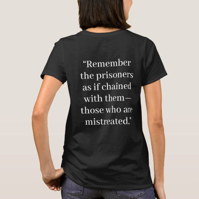 Freedom from Incarceration T-Shirt (Back)