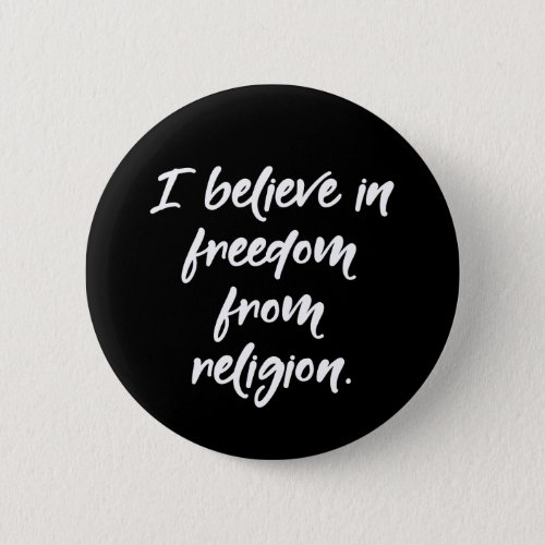 Freedom from Religion Atheist Button