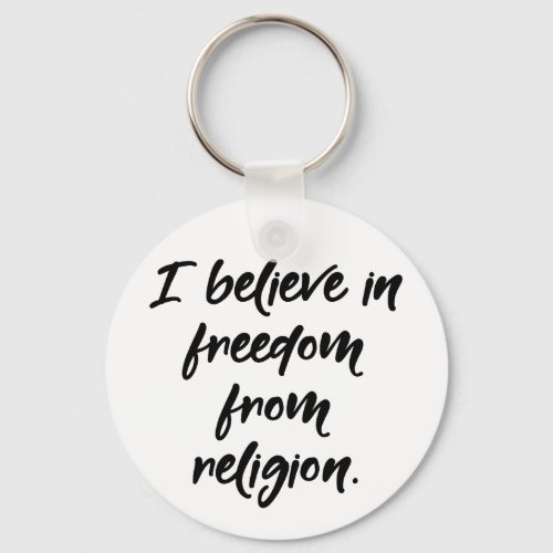 Freedom from Religion Atheist Keychain