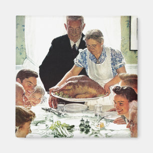 Freedom From Want Magnet