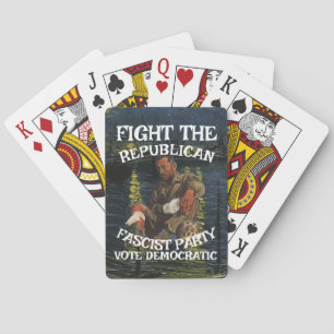 FREEDOM FW FV HG LIBERTY EQUALITY CIVIL RIGHTS X S POKER CARDS