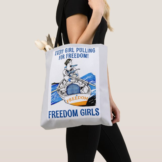 FREEDOM GIRLS Tote Bag (Close Up)