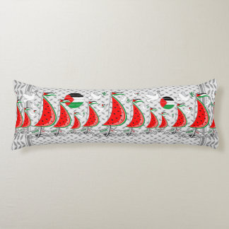 Freedom Global Sumud Flotilla Boats to Gaza Body Pillow
