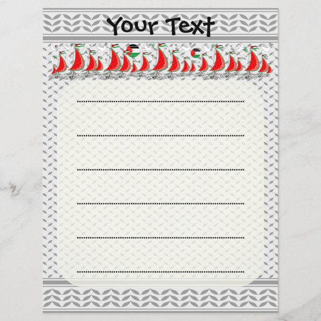 Freedom Global Sumud Flotilla Boats to Gaza Flyer (Front)