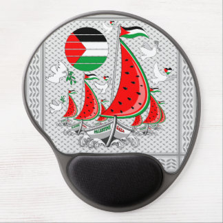 Freedom Global Sumud Flotilla Boats to Gaza Gel Mouse Pad