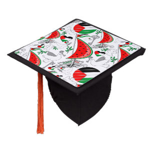 Freedom Global Sumud Flotilla Boats to Gaza Graduation Cap Topper