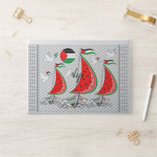 Freedom Global Sumud Flotilla Boats to Gaza HP Laptop Skin