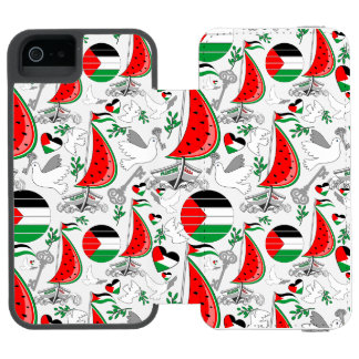 Freedom Global Sumud Flotilla Boats to Gaza iPhone SE/5/5s Wallet Case