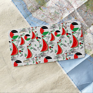 Freedom Global Sumud Flotilla Boats to Gaza License Plate