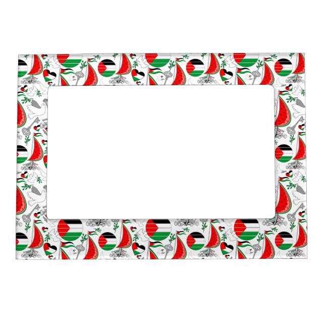 Freedom Global Sumud Flotilla Boats to Gaza Magnetic Frame (Front)