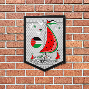 Freedom Global Sumud Flotilla Boats to Gaza Pennant