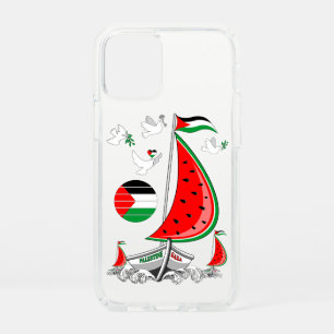 Freedom Global Sumud Flotilla Boats to Gaza Speck iPhone 12 Mini Case