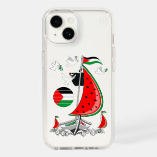 Freedom Global Sumud Flotilla Boats to Gaza Speck iPhone 14 Case