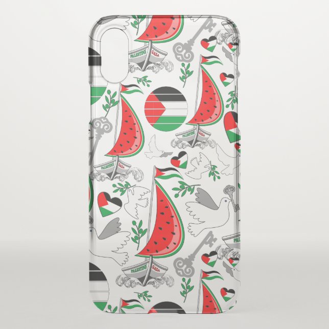 Freedom Global Sumud Flotilla Boats to Gaza Uncommon iPhone Case (Back)