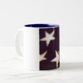 Freedom has a price! Two-Tone coffee mug (Front Left)