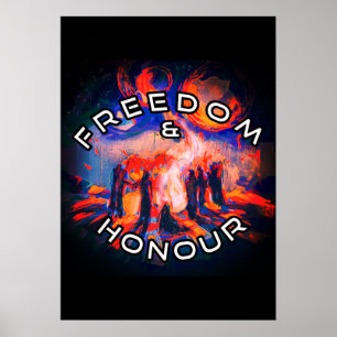 Freedom & Honour Poster