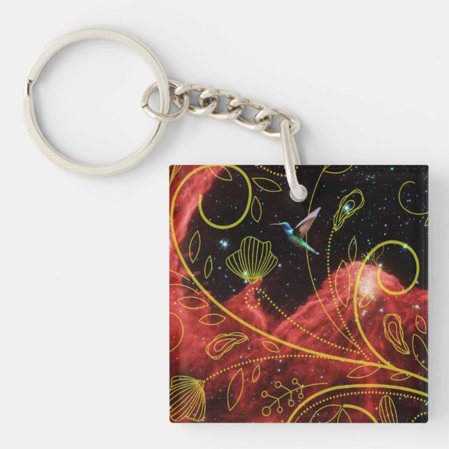 Freedom - Hummingbird Keychain (Front)