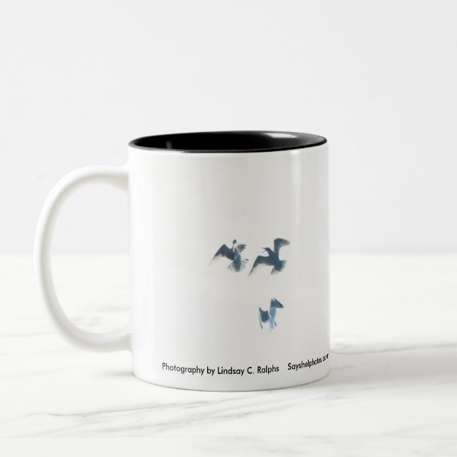 Freedom in flight mug (Left)