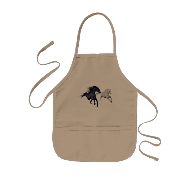 Freedom in the snow kids' apron (Front)